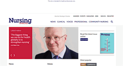 Desktop Screenshot of nursinginpractice.com